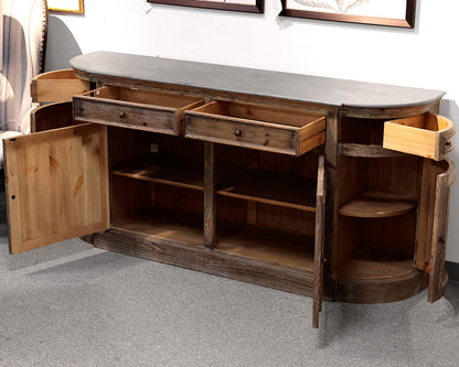 Arhaus Curved Front Sideboard