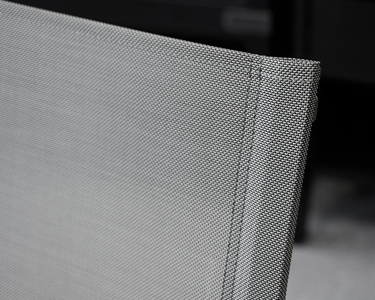 Set of 6 Restoration Hardware Aegean Aluminum Mesh Outdoor Dining Chairs