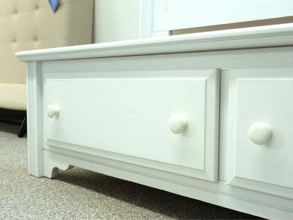 Vaughan Bassett 'Hamilton-Franklin Storage' Queen Bed