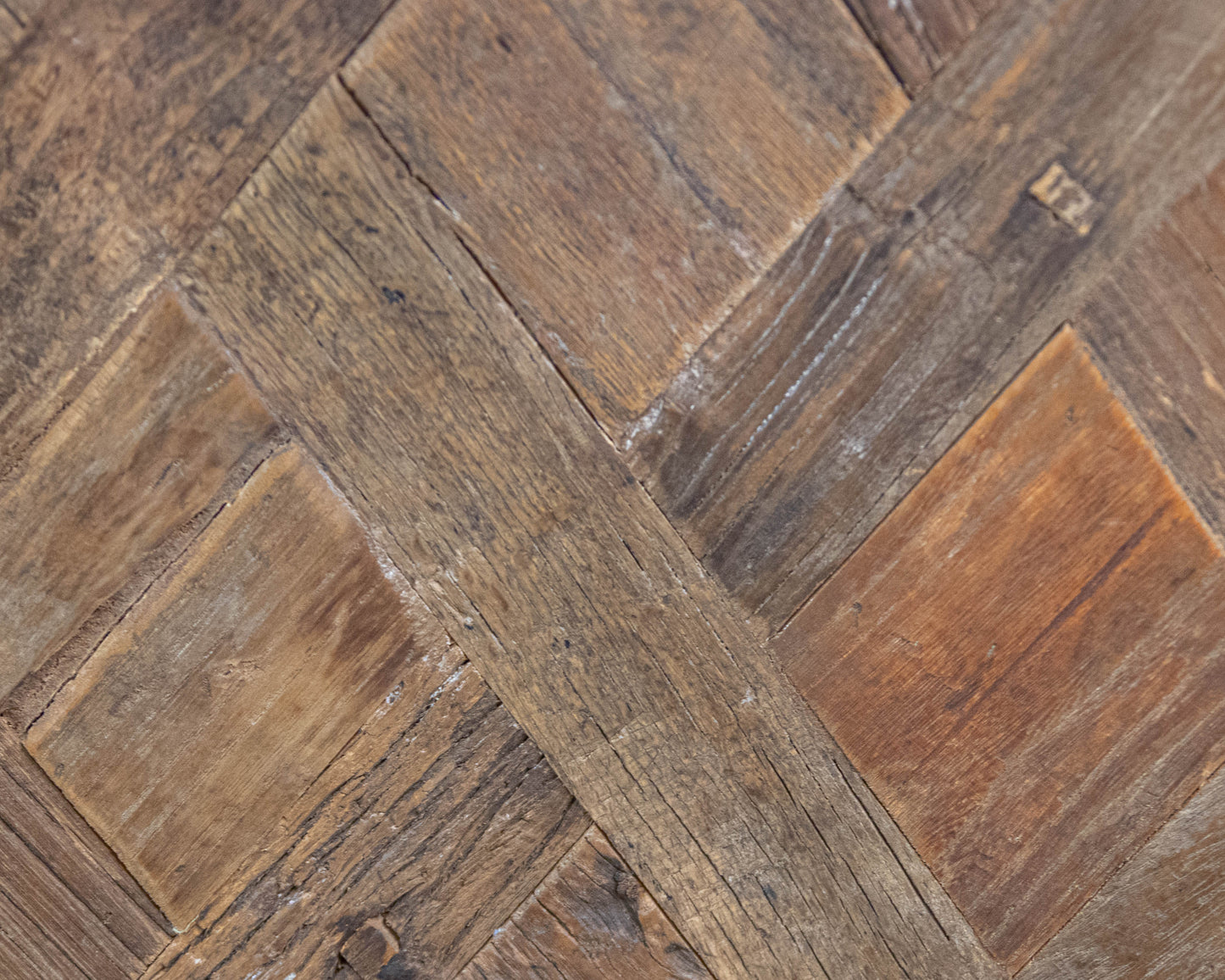 Pottery Barn Rustic Parquet Door Bar Cabinet