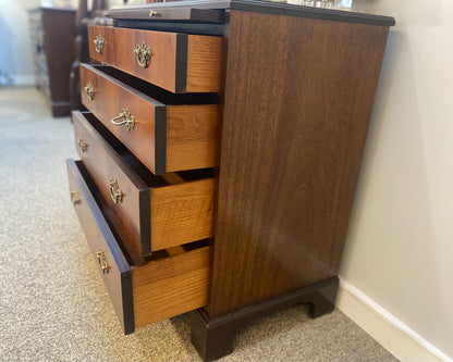 Mahogany & Yew Wood Chest