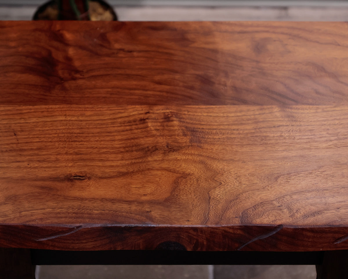Black Walnut Accent Side Table