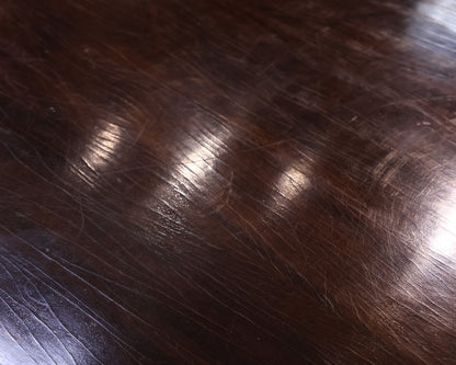 50" Round Espresso Finish Dining Table