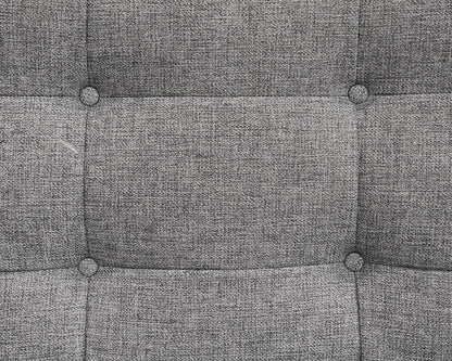 Crate & Barrel Two-Cushion Tufted Sofa