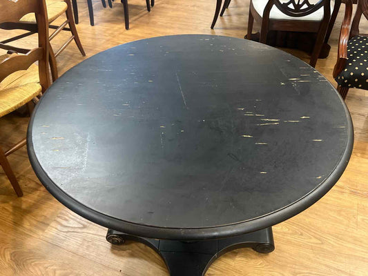 Distressed Empire Pedestal Table