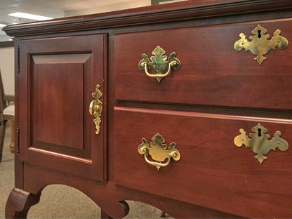 Hitchcock Server in Cherry with 2 Drawers & 3 Drawers