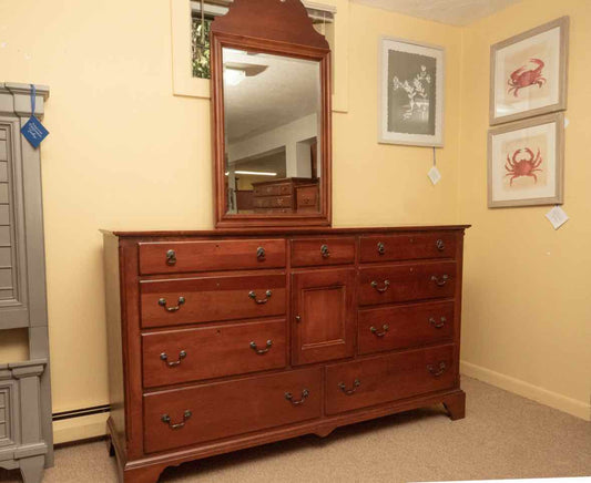 Bob Timberlake  'Chetala' Cherry 9 Drawer 1 Door Dresser With Mirror