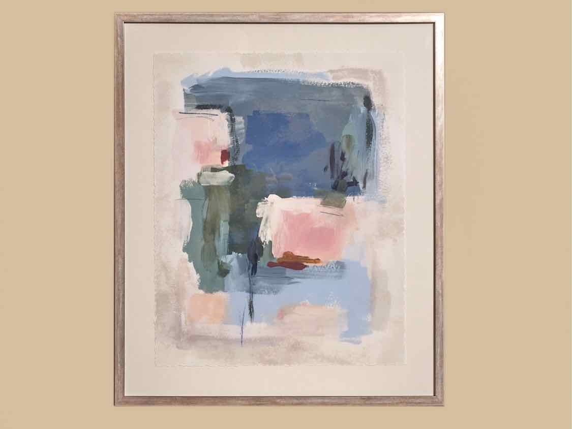 'Palette Map I' Framed Print 1/2