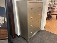 4-Drawer Silver Chest