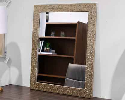 Gold Rectangular Mirror