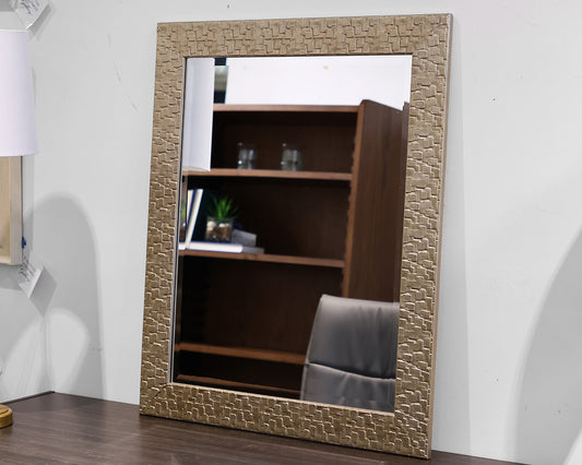 Gold Rectangular Mirror