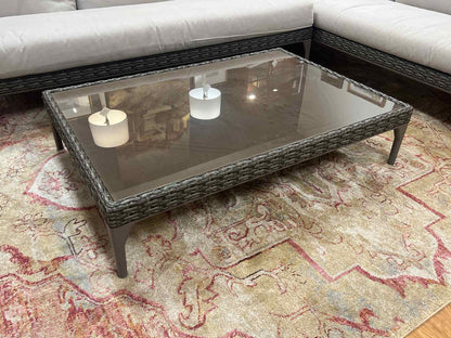 Dedon Outdoor Wicker Cocktail Table
