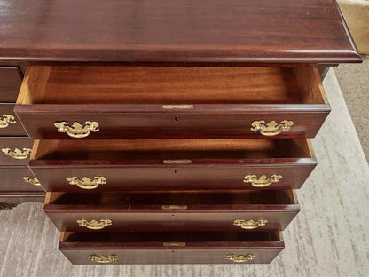 Traditional Mahogany Eight Drawer Dresser