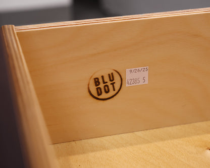 Blue dot 4-Drawer Accent Console