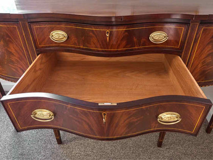 Henkel Harris Banded Mahogany  Server