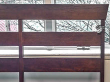 Ethan Allen King Bed in Espresso Finish Oak