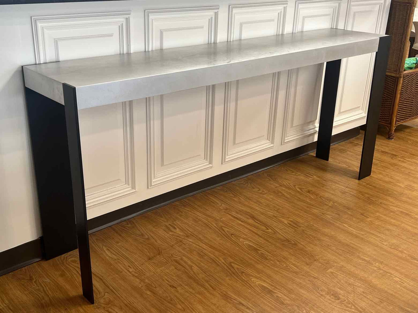 Antoine Proulx Metal Topped Console Table