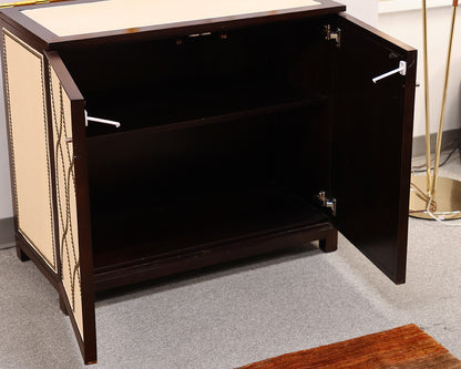 Basket Weave Display Cabinet