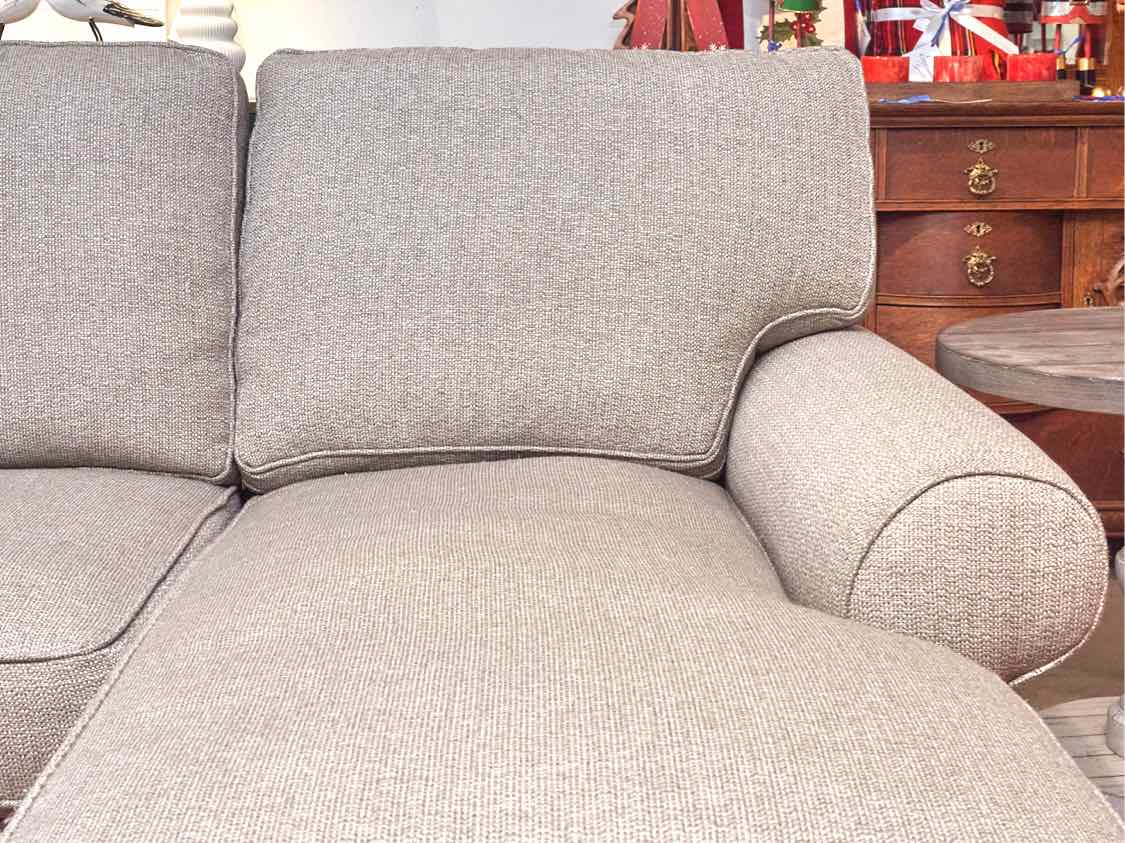 Kincaid 3 Piece Sectional with 2 Chaises in Toasted Oatmeal Upholstery