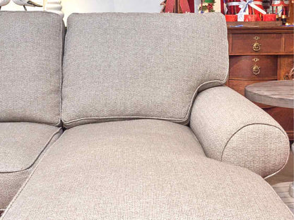 Kincaid 3 Piece Sectional with 2 Chaises in Toasted Oatmeal Upholstery