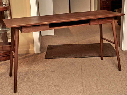 Article 'Culla' Walnut 2 Drawer  Desk