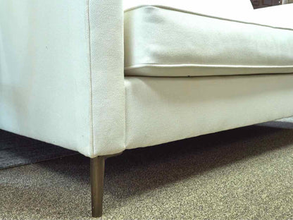 West Elm 'Harris' Loveseat in White