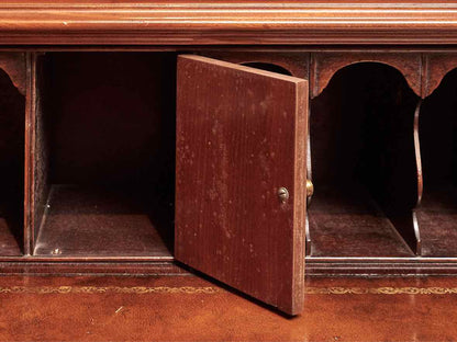 Baker Mahogany 2 Piece  Secretary Desk with Drop Down Desk