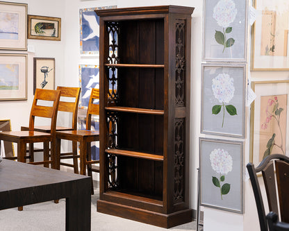 Bookcase w/ Ironwork on Sides