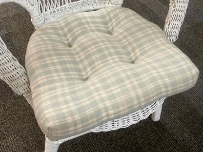 White Wicker Chair