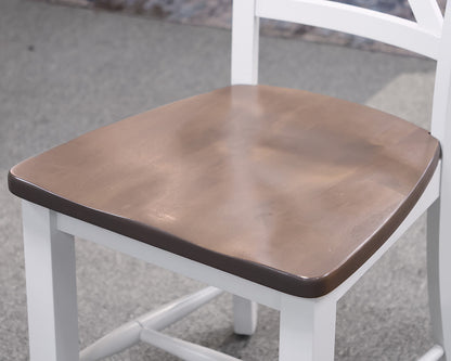 Canadel 48" Round Dining Table With Four Chairs
