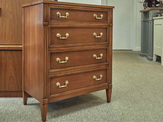 Hollywood Regency Mahogany Accent Chest