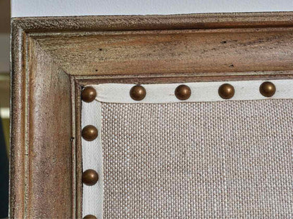 Restoration Hardware 'Maison' Linen Upholstered Nailhead Trim  King Bed