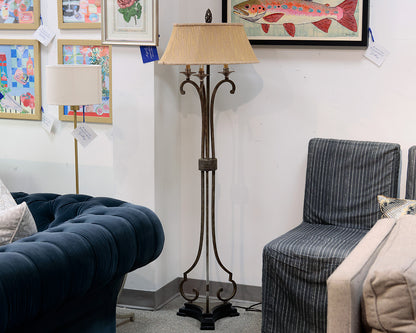Tripod Three Light Floor Lamp
