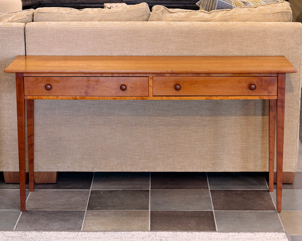 Shaker Style Cherry Console
