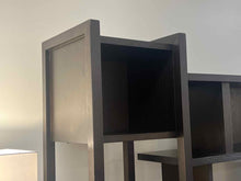 Black Etagere w/ Top Cubby