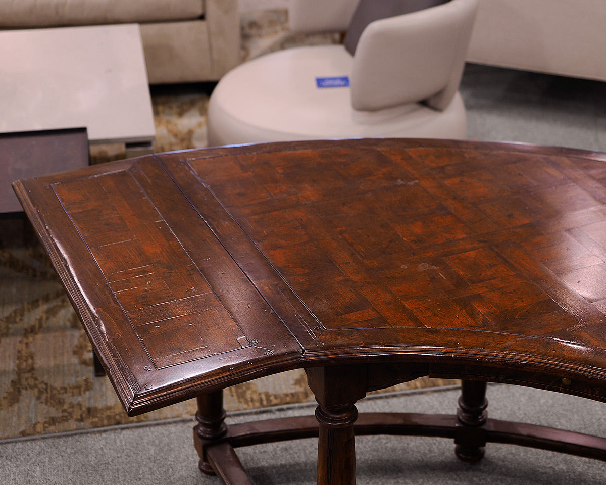 Sterling Collection Semi-Circle Mahogany Desk