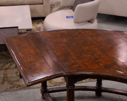Sterling Collection Semi-Circle Mahogany Desk