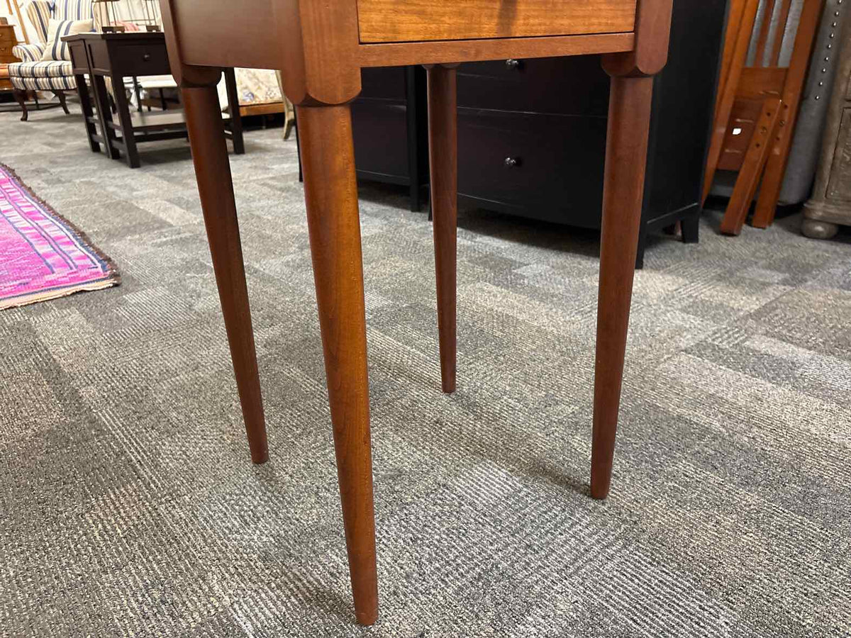 Tom Seely Cherry One Drawer Nightstand