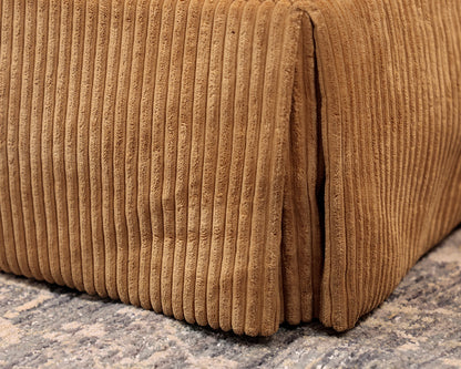 Highland House Curved Sectional Queen Sleeper
