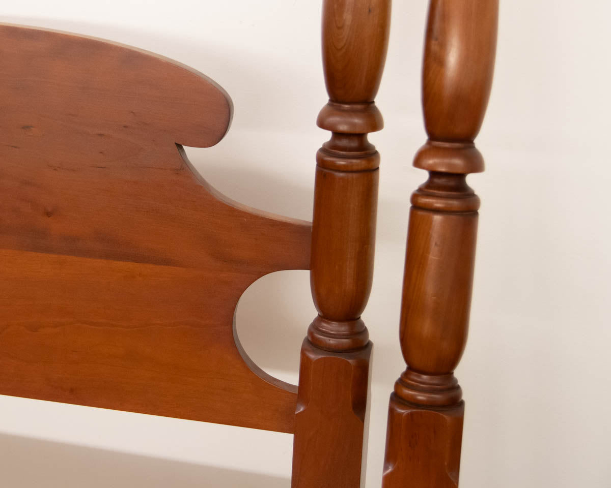 Eldred Wheeler Cherry 4 Post Canopy Queen Bed