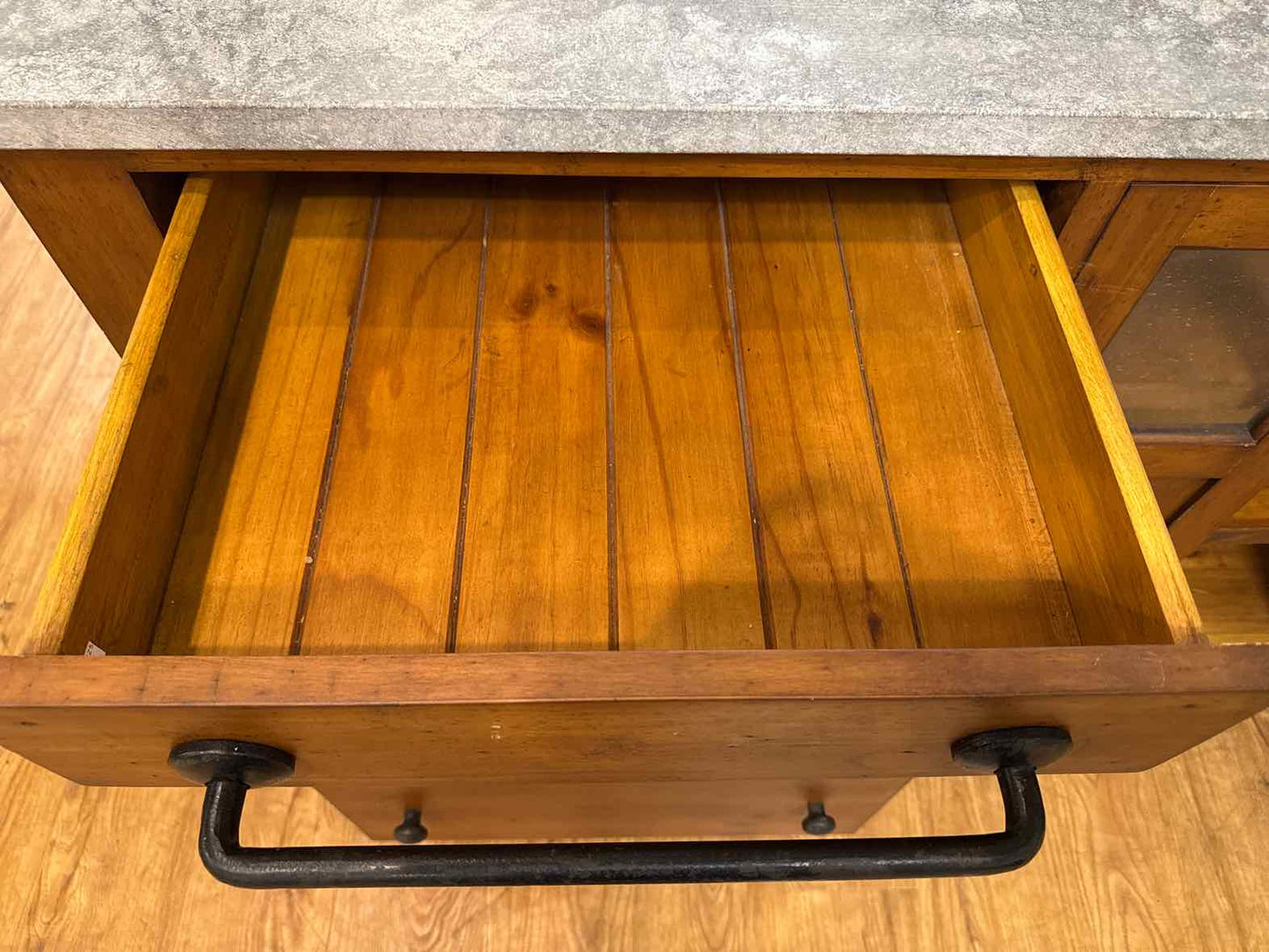 Distressed Pine Kitchen Island