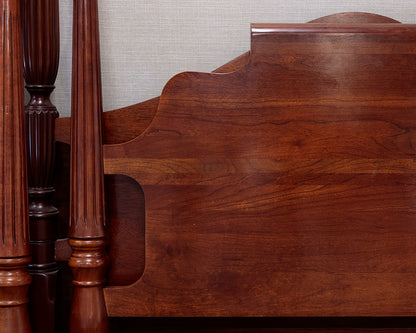 Queen Four Poster Pinapple Bed Frame