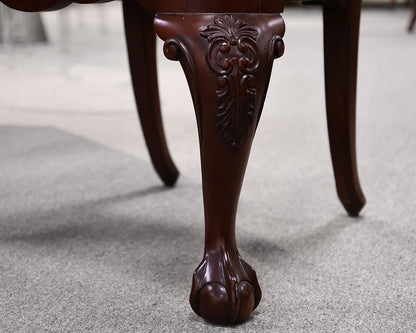 Set of 8 Ethan Allen Chippendale Dining Chairs