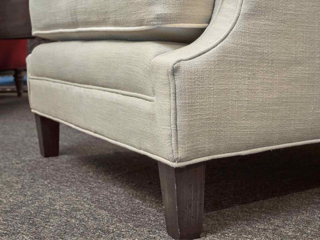 Pair Of Miles Talbot  Joe Ruggiero Collection Wing Back Chairs