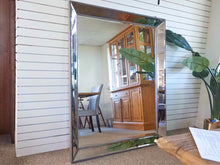 RH  Wall Mirror with Beaded Trim
