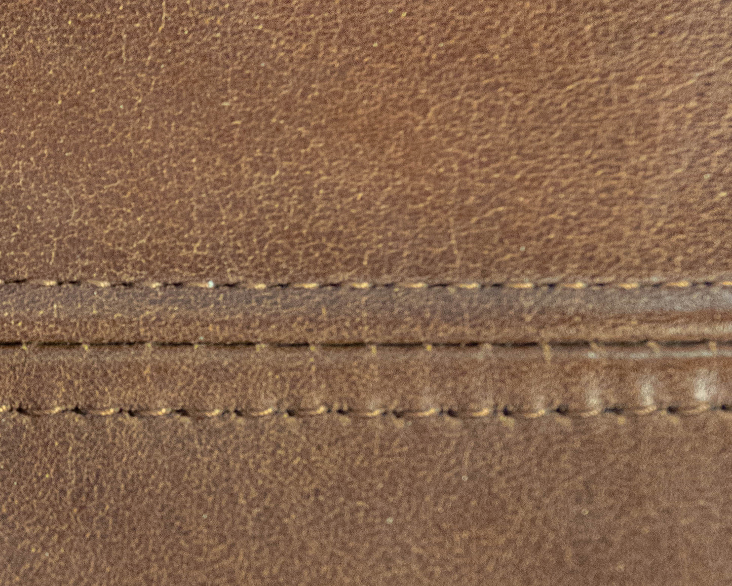 Boston Interiors Brown Leather Tightback 3-Cushion 77" Sofa