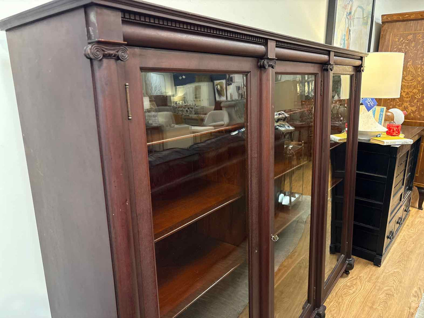 Geo. C. Flint Co. Display Cabinet