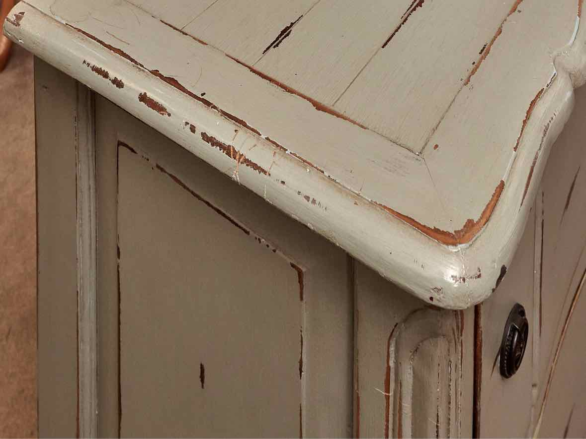 'Blue Sage'' Distressed Finish 2 Drawer Accent Chest