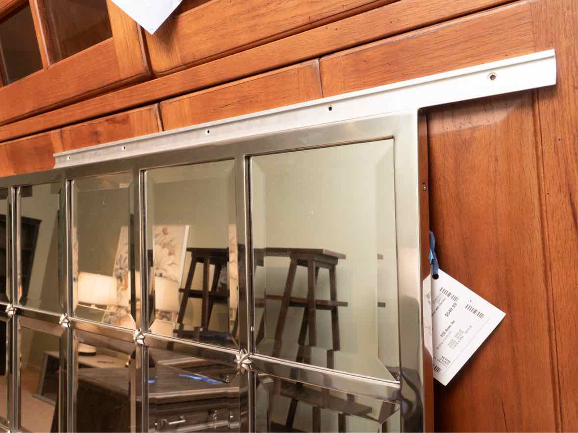 Pottery Barn Rectangle Beveled Mirror