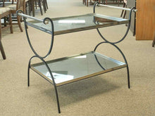 Silver & Iron Bar Cart